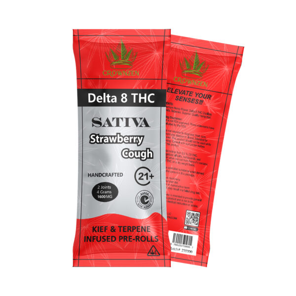 NEW DELTA 8 THC SATIVA STRAWBERRY COUGH